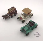 Vintage Matchbox Models of Yesteryear Job Lot Maxwell Opel Lipton’s Horse Bus