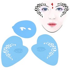 7styles/set Face Paint Stencil Body Painting Template Flower