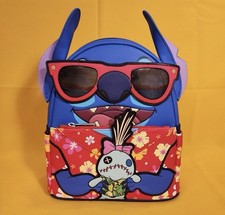 2025 SDCC Loungefly Disney Stitch Vacation Mini Backpack LE 1900 NWT