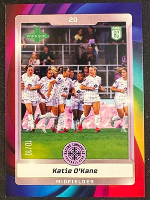 #ad KATIE O#x27;KANE 2025 PARKSIDE NWSL VOLUME 2 RAINBOW IMAGE VARIATION RC#SP 255#10 10 $349.99