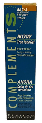 NIB  Clairol Complements True Tone Gel Semi-Permanent Color 8RC-S