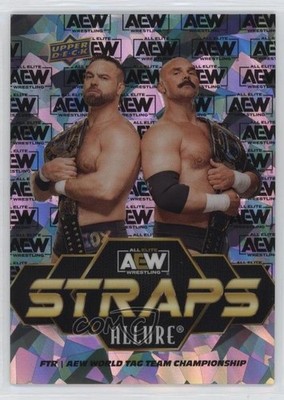 2024 Upper Deck Allure AEW Straps Logo 59/199 Dax Harwood Cash Wheeler #S-23 4z8