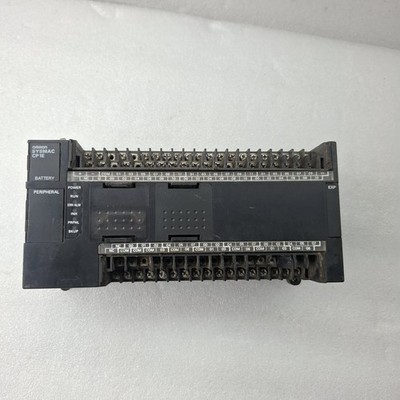 OMRON CP1E-N60DR-D PROGRAMMABLE CONTROLLER 24VDC FOR PARTS CP1EN60DRD