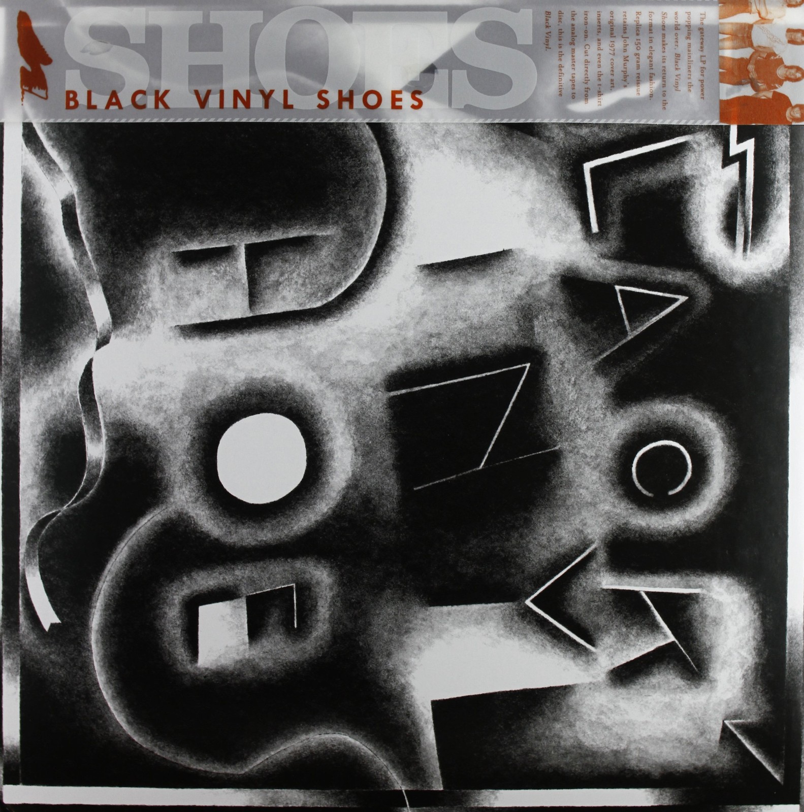 Shoes Black Vinyl Shoes LP Vinyl NEW
