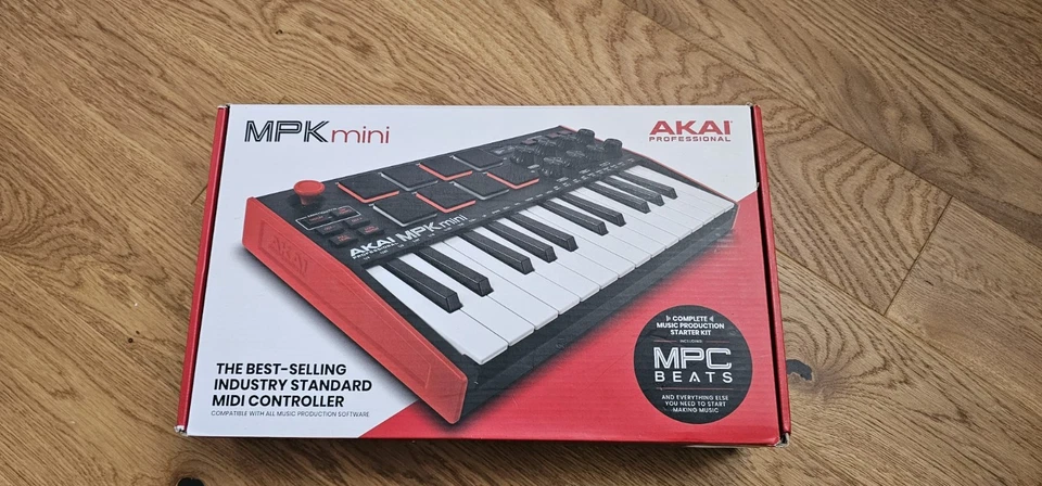 AKAI PROFESSIONAL MPK Mini Clavier Maitre + Boite + Cable Midi Controller piano - Imagen 2 de 4