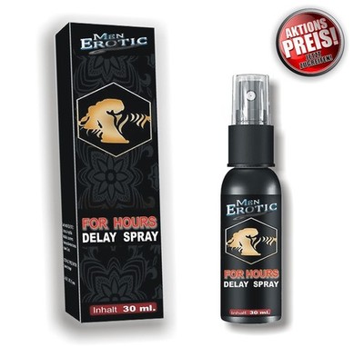 DELAY SPRAY Control  extra  - MEN EROTIC - - FOR HOURS- - 30.ml.