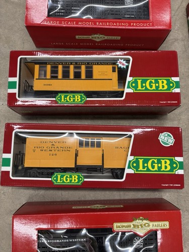 LGB G Scale Model Train Cars Collection - Picture 4 of 11