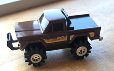 Vintage Schaper Stomper 4x4 BROWN Jeep Honcho Pickup Truck RUNS No Lights