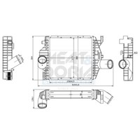 Meat & Doria LadeluftküHler LLK FüR Mercedes Vito Bus 112 CDI 2.2 110 638 638/2