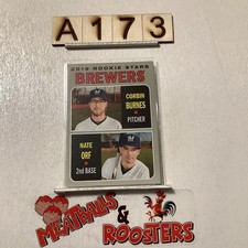 2019 Topps Heritage - Rookie Stars #88 Corbin Burnes Nate Orf Rookie
