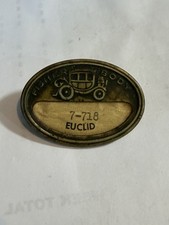 Vintage General Motors Fisher Body Employee ID Badge Rare “Euclid” Ohio Plant
