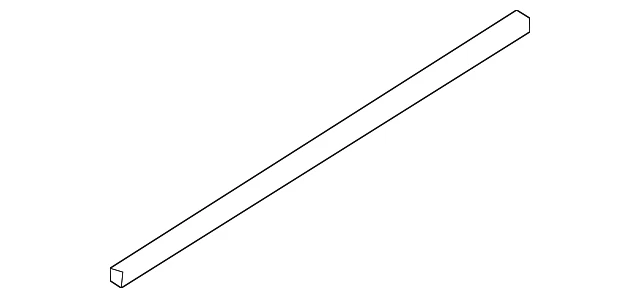 Genuine Volvo Belt Molding 32229817