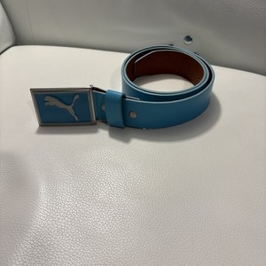 Rickie Fowler Puma Golf Belt Light Blue.