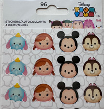 Disney Tsum Tsum Sticker Acid Free Teacher Rewards Party Favors 96 Pack Gift