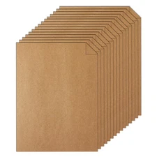 Silunkia 28 Sheets Brown Cardstock 8.5 x 11 Kraft Paper, 92lb Heavyweight Chr...