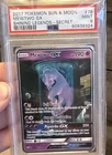 Pokemon 2017 Shining Legends Mewtwo GX Secret Rare Holo 78/73 PSA 9