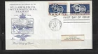 **   US FDC #1131 rose craft  St. Lawrence Seaway Joint issue with canada #387