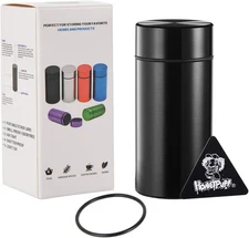 Airtight Stash Jar Smell Proof Herb Tobacco Spices Storage Container Jar