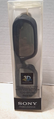 SONY - TDG-BR250 - Acitve 3D Glasses - for Sony Bravia TV's - New - Sealed
