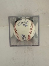 JIMMY ROLLINS & ADAM JONES AUTOGRAPHED BASEBALL- 2013 WORLD BASEBALL CLASSIC-SD