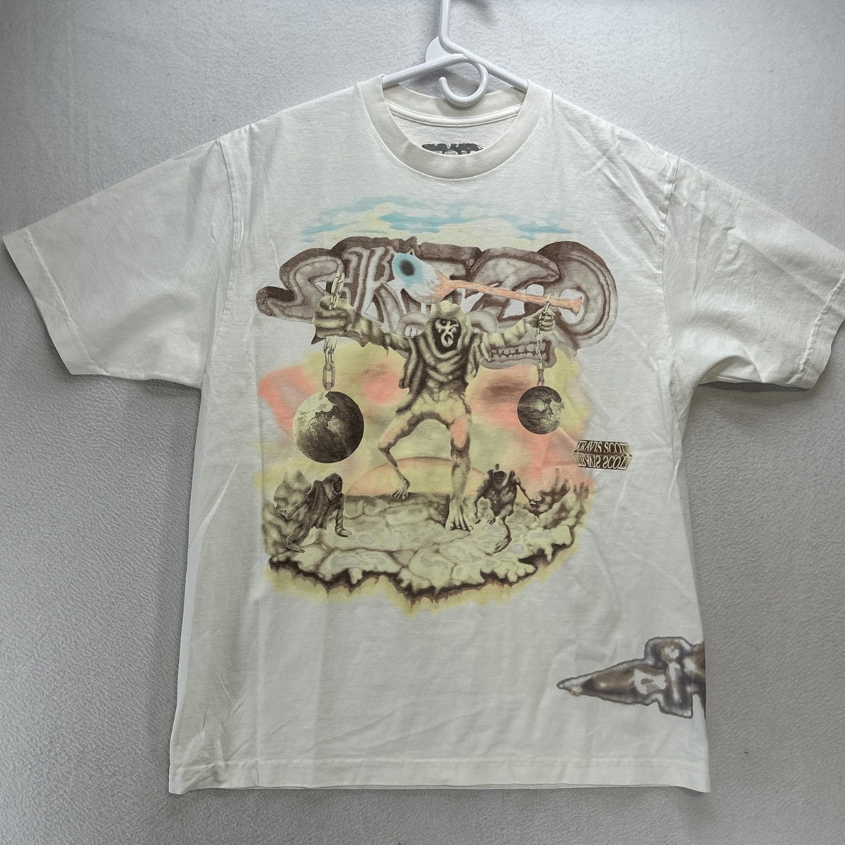 Travis Scott Circus Maximus 2024 Tour Merch Shirt Sz Large NWOT | eBay