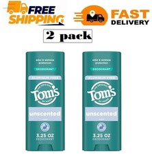Tom  s of Maine Unscented Natural Deodorant, Aluminum Free, Clear Application, Od