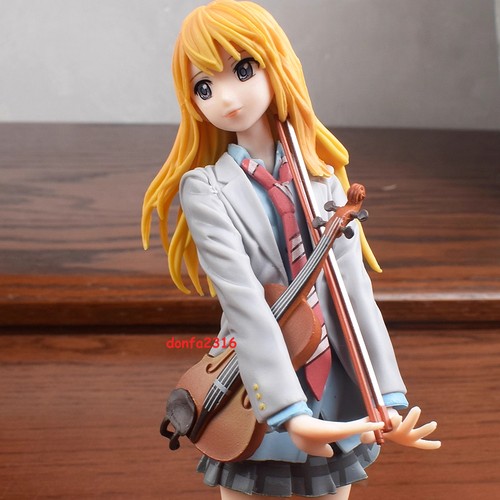 Anime Your Lie In April Miyazono Kaori Cosplay PVC 20cm Figure Statue Toy Gift - Picture 6 of 13