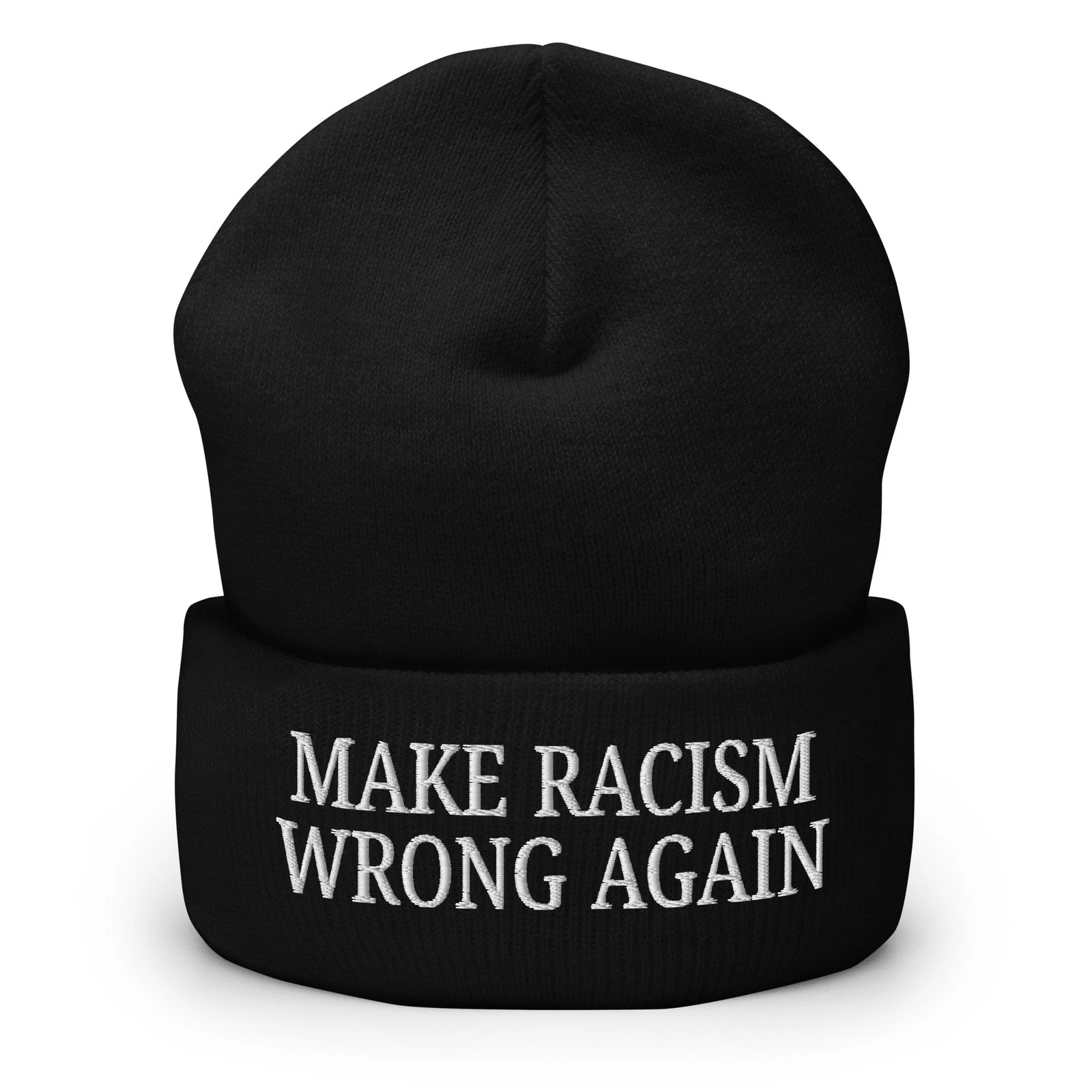Make Racism Wrong Again Hat Cuffed Beanie