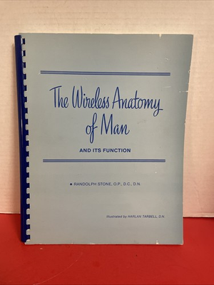 #ad #ad The Wireless Anatomy of Man by Randolph Stone 1978 1st 3rd Scarce SC Book $199.99