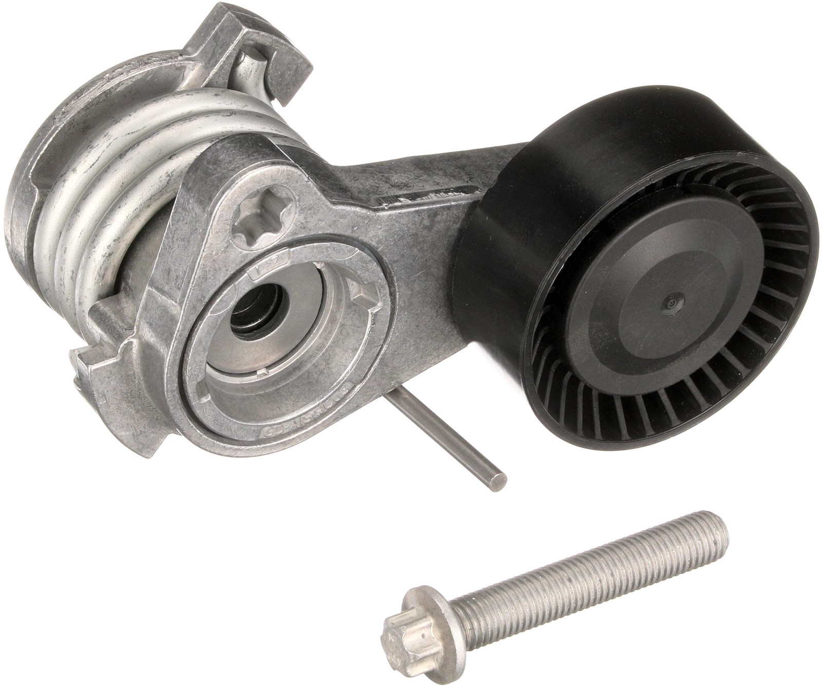 Aux Belt Tensioner fits BMW 528 E60 3.0 07 to 09 N52B30A Drive V-Ribbed Gates