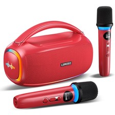 Karaoke Machine for Adults and Kids,Portable Bluetooth 2 Wireless Karaoke Mic...