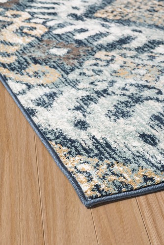 2x3 United Weavers Blue Nature Print Door Mat 3001-00264 - Aprx 1' 10" x 3' - Picture 3 of 3