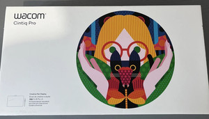 Wacom Cintiq Pro 13" DTH-1320-UK Touch Display Tablet mit Stift, Netzteil ..