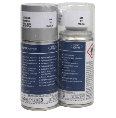 FORD GALAXY V191 MK1 Aerosol Ausbesserungslack Satin Silver 1779428 NEU ORIGINAL