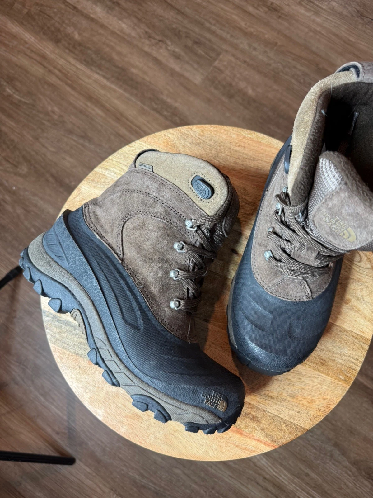 The North Face Boots Mens Size 8 Heat Seeker 200 G Insulated Waterproof Snow
