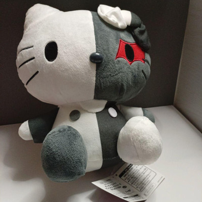 JAPAN Furyu Danganronpa Sanrio Characters BIG Plush doll Monokuma x Hello Kitty