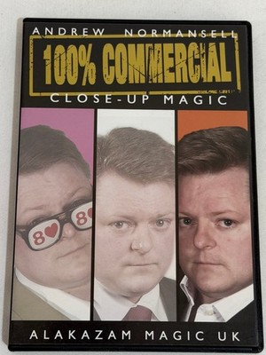 Andrew Normansell 100% Commercial Close-Up Magic Vol 3 DVD Alakazam