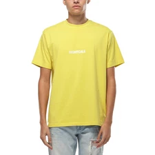 Konus Men's Graphic Tee in Yellow