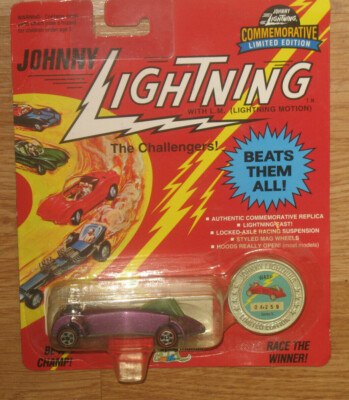 1993 JOHNNY LIGHTNING COMMEMORATIVE LIMITED EDITION CHALLENGER WASP PURPLE G SER