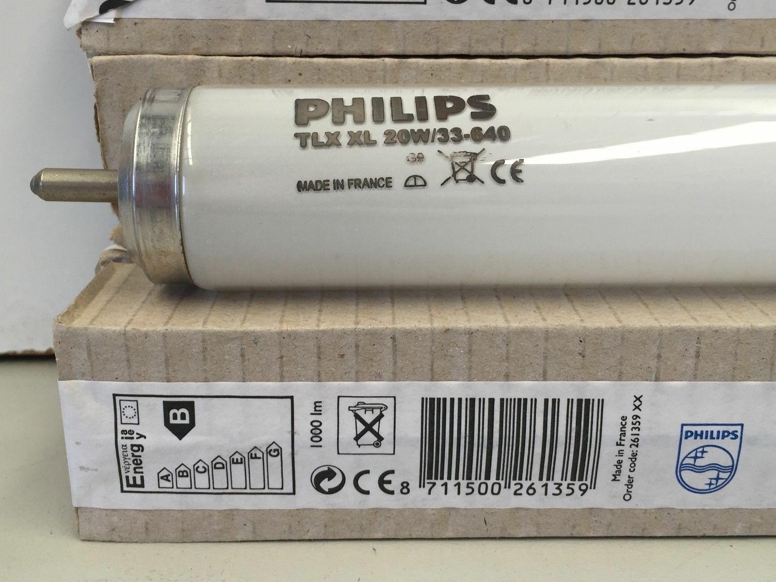 Philips TL-X Fluorescent Tube – 40W, 4000K Cool White, FA6 Base, T12 – Made In Germany
