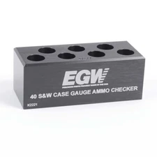 Case Gauge Ammo Checker .40 S&W 7-hole