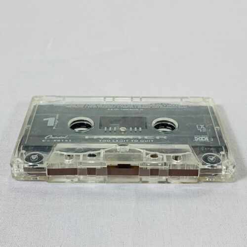 MC Hammer "Too Legit to Quit" Used Cassette & Jewel Case Only - Picture 3 of 4