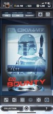 Topps Star Wars Digital Card Trader Boba Fett Bounty Insert