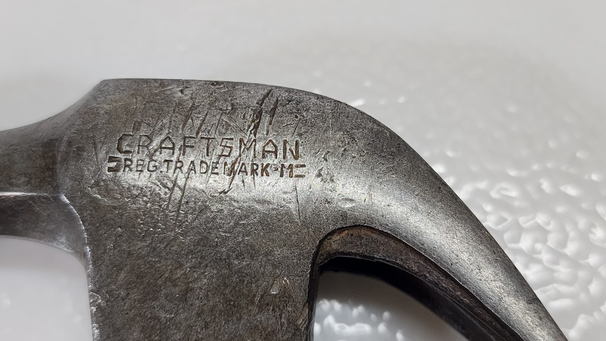 Vintage Sears CRAFTSMAN 3838 13 oz. Claw Hammer,VTG tool Vintage Sears CRAFTSMAN 3838 13 oz. Claw Hammer,VTG tool