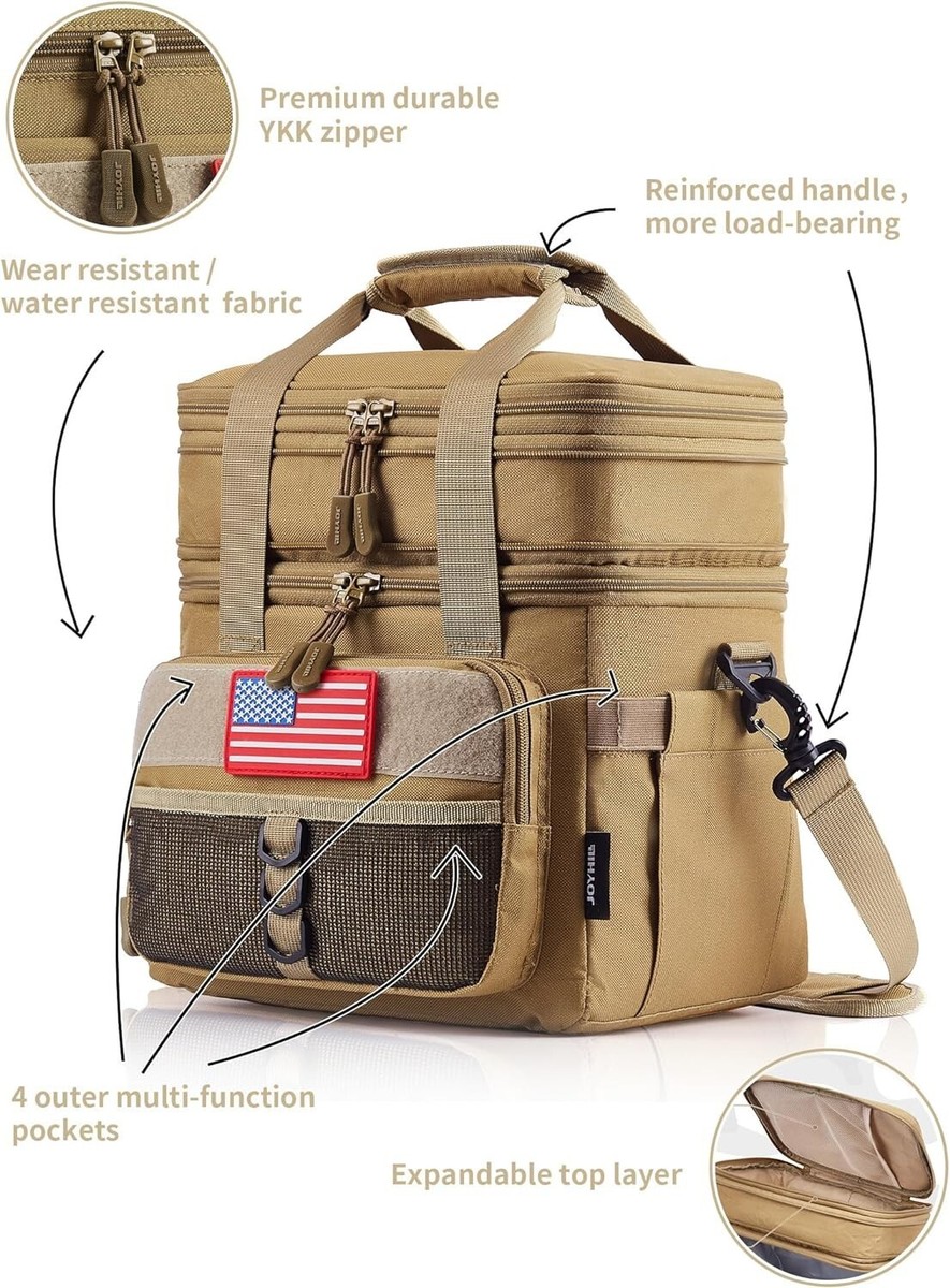JOYHILL Insulated Lunch Bag For Women - Leakproof Lunch Tote With Shoulder Strap For Work & Picnics
