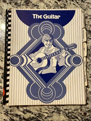 Vintage The Guitar Class Mel Bay 1972 Spiral Book Teaching Course