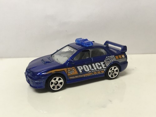 2007 07 Subaru Impreza WRX Police Collectible 1/64 Scale Diecast Diorama Model - Bild 4 von 4