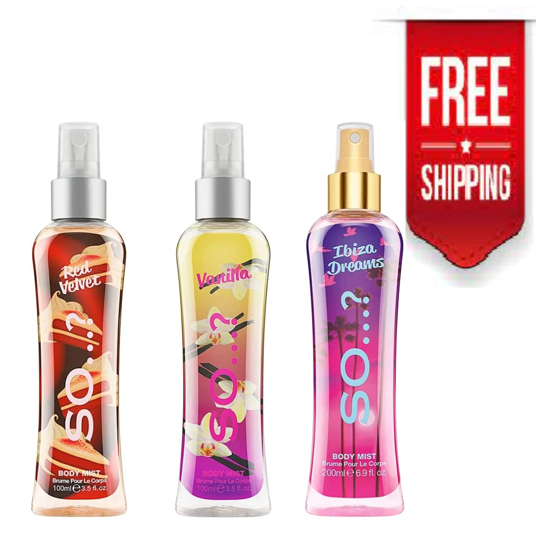 Body mist, fragrance & body spray for women