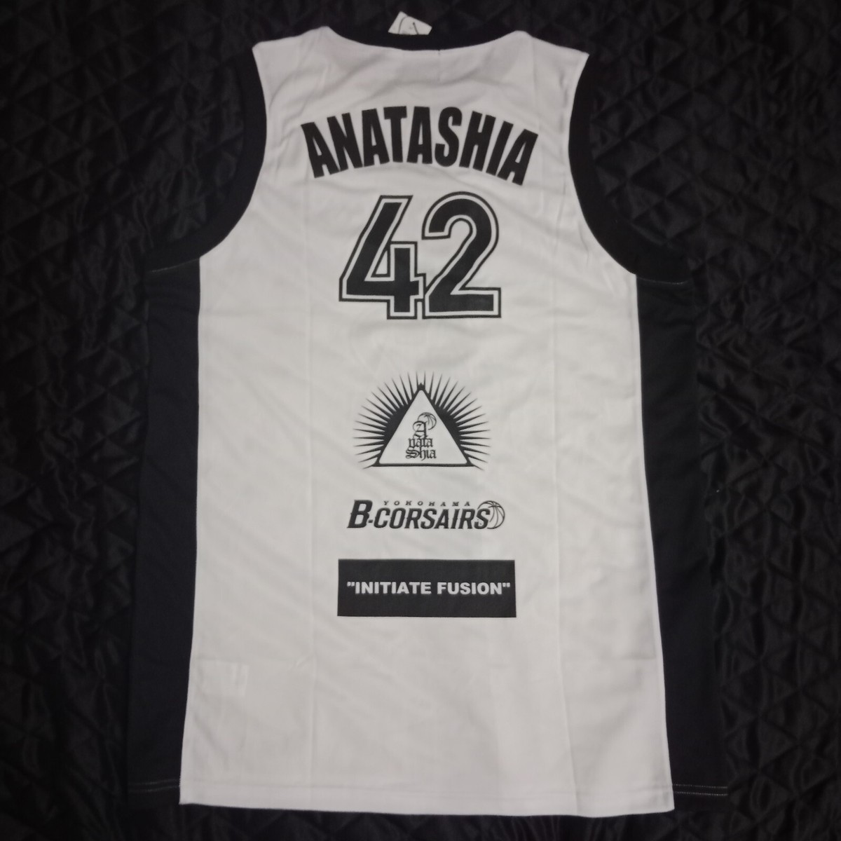 美品 B LEAGUE 横浜 B CORSAIRS Practice Shirt Yokohama B-Corsairs X Anatashia 横浜ビー・コルセアーズ B
