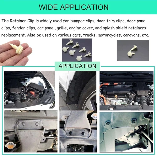 50X Door Trim Panel Clip Retainer Push Pin For GM Chevy Chevrolet Express 1500 - Bild 11 von 20